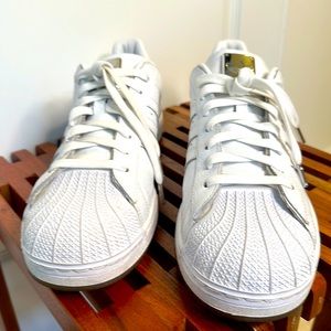 🔅Adidas Superstar White Skater Sneakers Shoes
